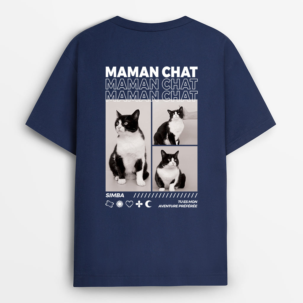 4065AFR1 t shirt personnalise super papa  maman chat avec photos 4065atm5d_4c8fdebd af17 4f5b acee 63f9acdfdaa3