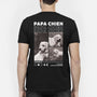 4065AFR2 t shirt personnalise super papa  maman chien avec photos 4065atm5c