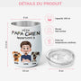 4071TFR3 mug isotherme 355ml personnalise ce papa chien appartient a design cartoon 4071t8i0c