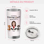 4071TFR3 mug isotherme 590ml personnalise cette maman chat appartient a design cartoon 4071t8i0d