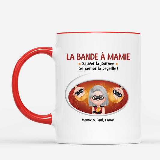 4094MFR2 mug personnalise la bande de papa super heros 4094m5h0b