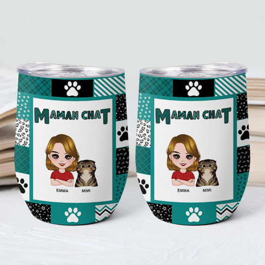 4123TFR2 mug isotherme 355ml papa chat patchwork de pattes 4123ttn8d_ae955692 de56 4ad4 9e21 cf5bd2845d87