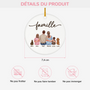 4130OFR3 ornement ceramique personnalise avec parents la famille vue de dos 4130o6t5i