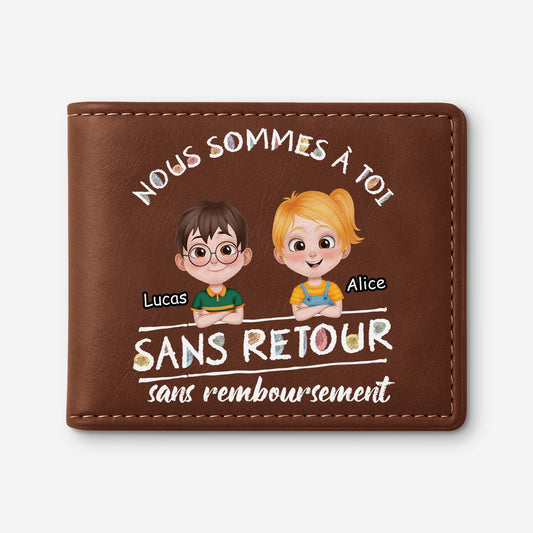 4143JFR1 portefeuille personnalise_ papa nous sommes a toi 4143j