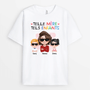 4147AFR1 t shirt maman personnalise telle mere tels enfants design cartoon 4147akh0a