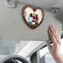 4157GFR2 clip pare soleil de voiture personnalise mere et fille 4157g3t0a