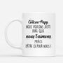 4170MFR2 mug personnalise coucou papa tenant les mains 4170m6i0a