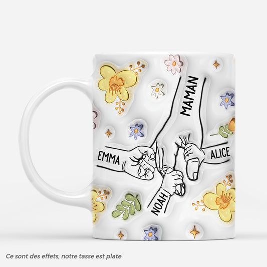 4184MFR1 effet dimpression 3d mug personnalise maman fleurs enchantees 4184m8q5a