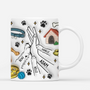4195MFR3 effet dimpression 3d mug personnalise meilleur papa chien version colore 4195mkh5b