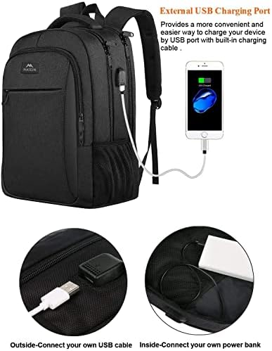 Un sac à dos tech avec port USB intégré Matein
