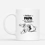 4213MFR1 mug personnalise meilleur papa du monde version simple 4213m