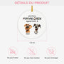 4222OFR3 ornement ceramique personnalise de noel cette maman chien appartient a 4222o8q5c