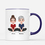 4225MFR3 mug personnalise maman derriere chaque enfant bien eleve design cartoon 4225m8m0a