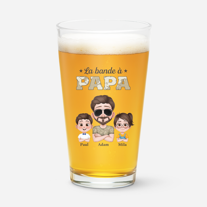 Verre à Bière personnalisable pour Homme de 25 ans - Message Personnalisable - Verre Personnalisé - Cadeau Anniversaire - Cadeau Homme