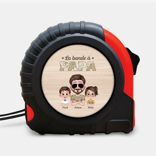 4231OFR1 metre ruban personnalise_ papa la bande a papa soldat 4231o