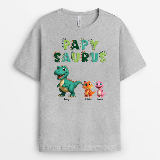 4246AFR2 t shirt personnalise maman mamansaurus version vert 4246a6t5b