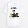 4247AFR1 t shirt personnalise avec chien t shirt de nuit officiel cartoon 4247a6t5c