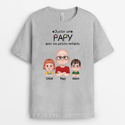 4252AFR1 t shirt personnalise juste une maman et ses filles design cartoon 4252a_f7a8f00c b082 456c 8d9a 1dbe58c72d68