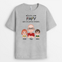 4252AFR1 t shirt personnalise juste une maman et ses filles design cartoon 4252a_f7a8f00c b082 456c 8d9a 1dbe58c72d68