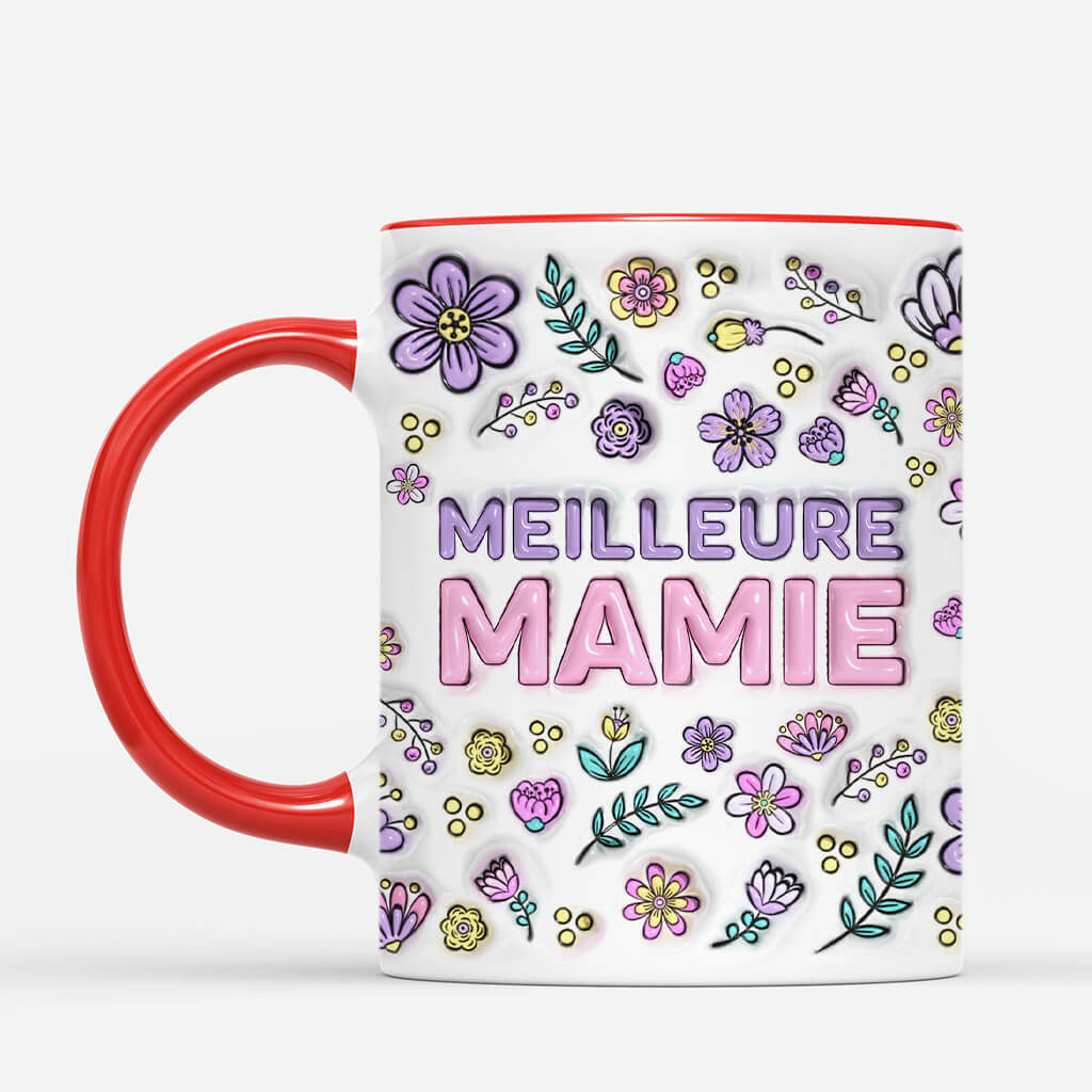 4258MFR2 effet dimpression 3d mug personnalise meilleure maman du monde violet 4258m