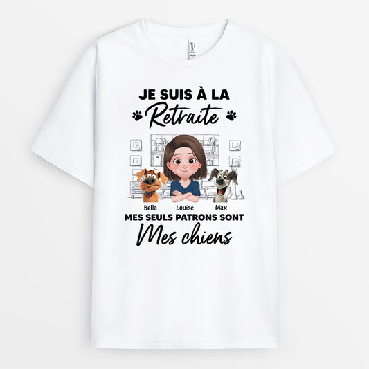 4263AFR1 mug personnalise pour amoureux des chiens mes seuls patrons design cartoon 4263atk0c