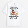4263AFR1 t shirt personnalise pour amoureux des chats mes seuls patrons design cartoon 4263atl0d