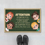 4290DFR1 paillasson personnalise les regles de mamie 4290d8h0a
