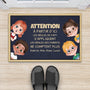 4290DFR2 paillasson personnalise les regles de mamie 4290d8h0a