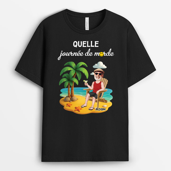 Tee Shirt Humour Pour Homme Et Femme Personnalisé - Cadeau Plus