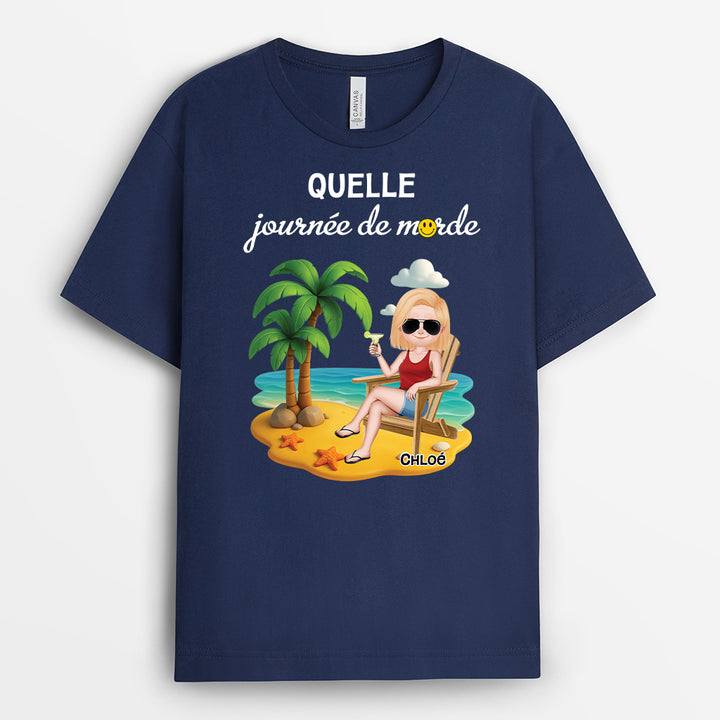Tee Shirt Humour Pour Homme Et Femme Personnalisé - Cadeau Plus