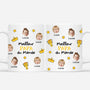 4299MFR1 mug personnalise avec visage le meilleur papa 4299m3i3b