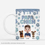 4305MFR1 effet dimpression 3d mug personnalise maman chien version rose bleu 4305m5k0c