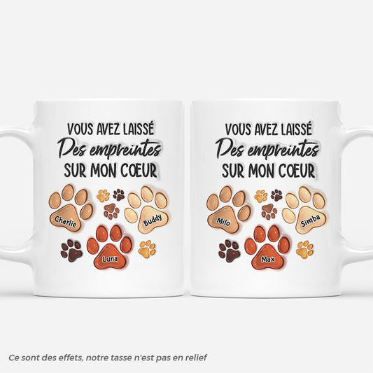4314MFR1 mug personnalise animaux des empreintes colorees sur mon coeur 4314mtq5c_48336088 f5bd 4532 9044 32e14d078979