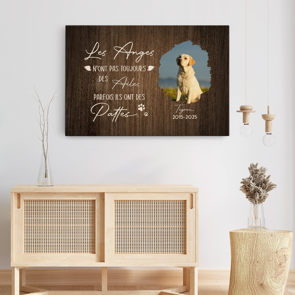 4315CFR3 toile personnalise chien avec citation 4315ctl5c_6c235a30 3ae0 41f0 8edd 8bc4b66abc11