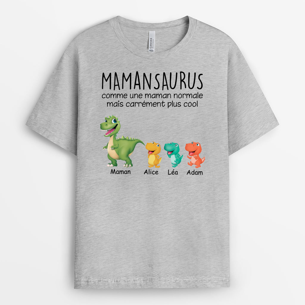 4323AFR2 t shirt personnalise papasaurus design cartoon 4323a8t7b_d022a516 6ab6 475e acf5 eaaeac05fe52