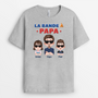 4341AFR1 t shirt personnalise la bande a papa cool design cartoon colore 4341a9h0b