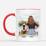 4362MFR2 mug personnalise avec chien ne pleure pas pour moi 4362m34tc