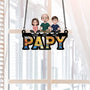 4374UFR2 attrape soleil vitrail personnalise pour papa design cartoon 4374u6mnb