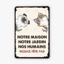 4378EFR1 plaque en metal personnalise nessaie meme pas chat mignon 4378e8l8d