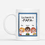 4403MFR1 mug personnalise la bande a papy cadre bleu 4403m3t0b