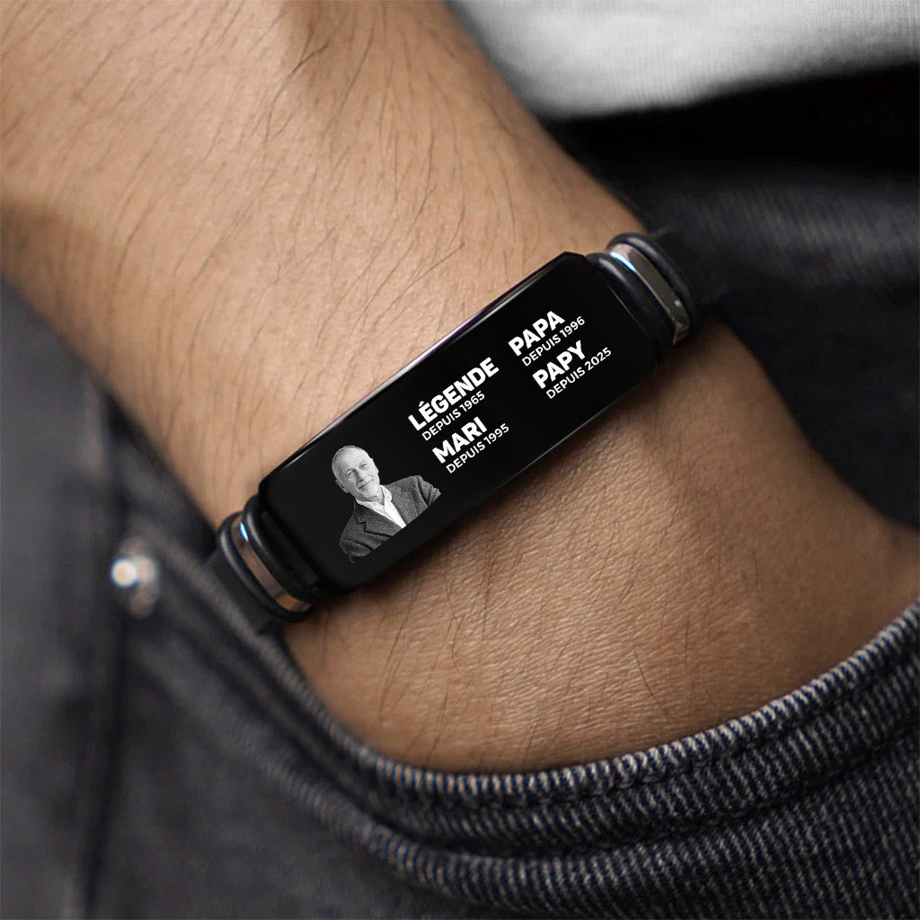 4413JFR2 bracelet homme personnalise legende avec photo 4413j5t5b_ac3f3639 7872 4d7b a1f2 19bc54778a01