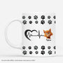 4415MFR1 effet dimpression 3d mug personnalise chat battements de pattes 4415m5q3d