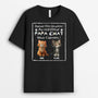 4419AFR1 t shirt chat personnalise joyeuse fete des peres couleur fonce 4419akm5d