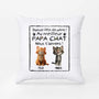 4419PFR1 coussin personnalise chat joyeuse fete des peres 4419pkm5d