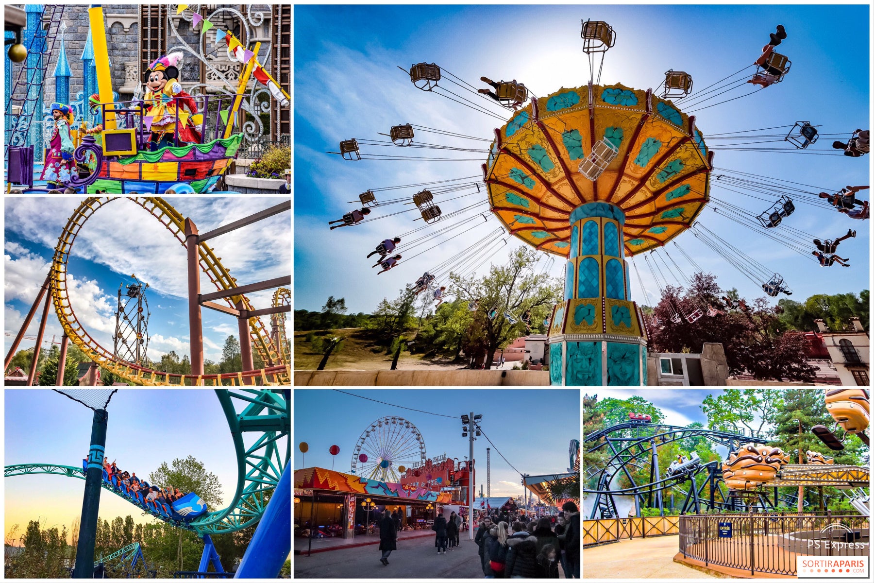 Une Journée Magique dans un Parc d'Attractions