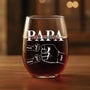 4423IFR1 verre a vin sans pied personnalise meilleur papa check main 4423i6q5b