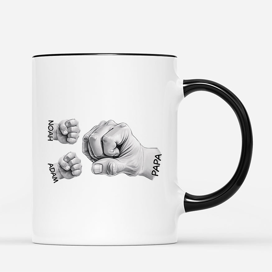4427MFR3 mug personnalise papa et son fils 4427m6l0b