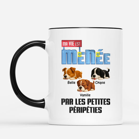 4435MFR2 effet dimpression 3d mug personnalise chien les petites peripeties 4435mkytc