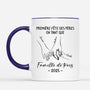 4446MFR2 mug personnalise premiere fete des meres en tant que famille de trois 4446mt68a
