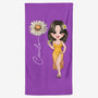 4450BFR1 serviette de plage personnalisee femme en bikini 4450b8kta